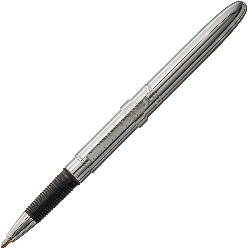 Outdoor Survival Gear - Fisher Space Pen Chrome and Black Chrome and Black - Fisher Space Pen
