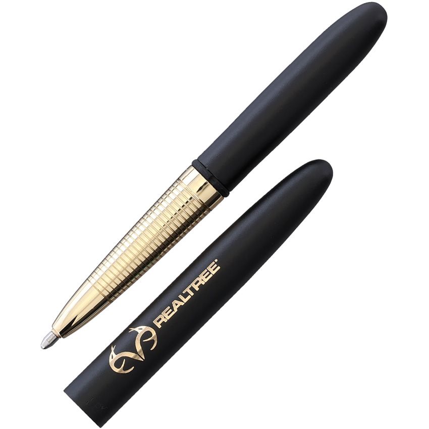 Fisher Space Pen Outdoor Survival Gear Matte black and gold (Space - Fisher Space Pen (image 3)