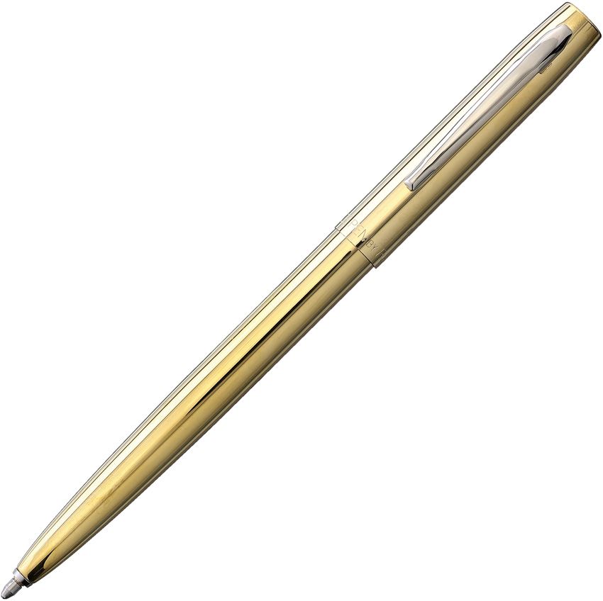 Outdoor Survival Gear - Fisher Space Pen Brass Brass - Fisher Space Pen