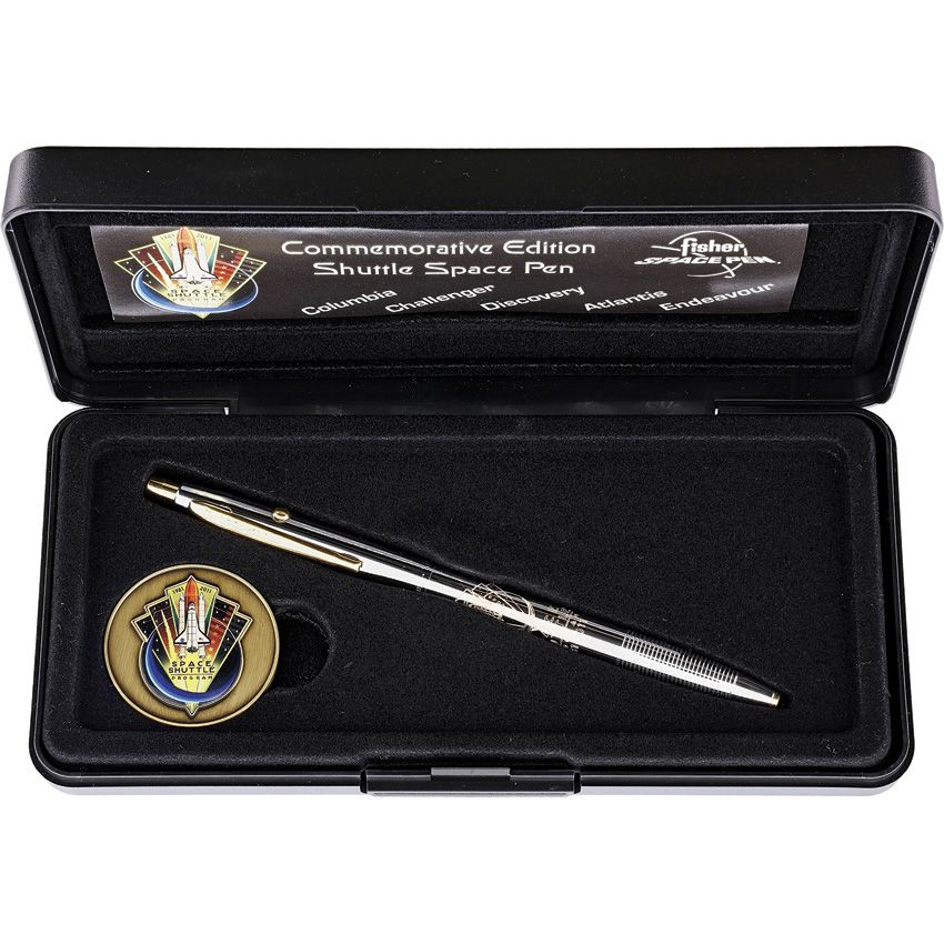 Fisher Space Pen Outdoor Accessory Chrome with gol - Fisher Space Pen (image 3)