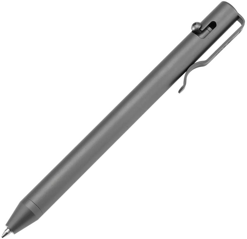 Titanium EDC Pen Blast Finish - Kansept Knives Bead blast finish Bead blast finish - Kansept Knives