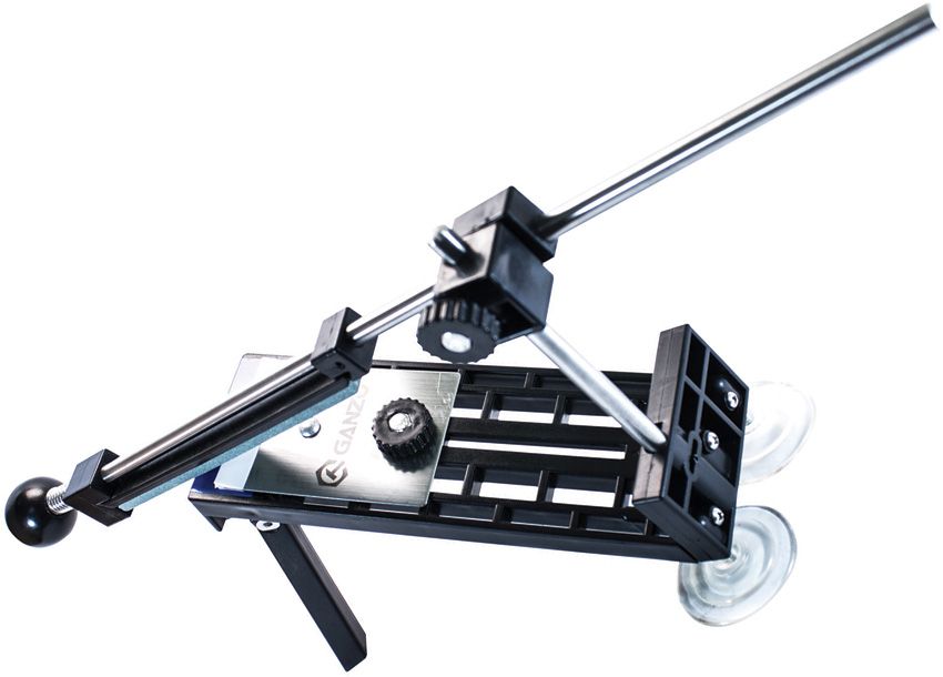 Knife Sharpener Outdoor - Ganzo Knives Stainless/Black Stainless/Black - Ganzo Knives
