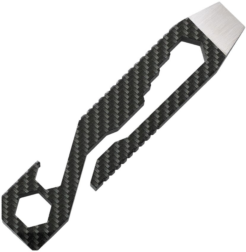 Multi-Function Outdoor Tool - Griffin Pocket Tool Carbon fiber - Griffin Pocket Tool