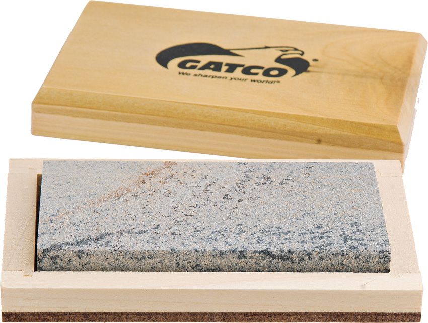 Arkansas Whetstone Knife Sharpener - Gatco Natural Natural - Gatco