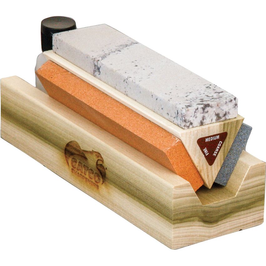 Gatco Arkansas Whetstone Knife Sharpener Wood/Natural - Gatco (image 2)