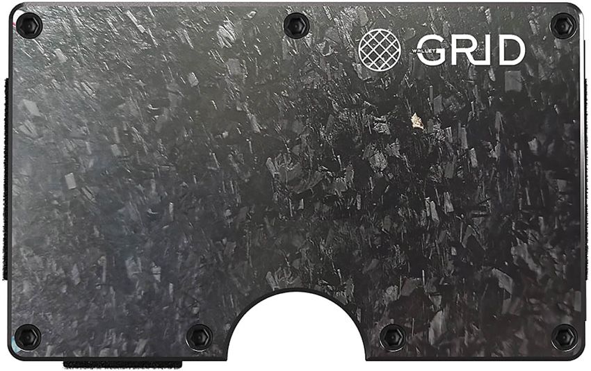 GRID Wallet Outdoor Accessory - GRID Wallet Forged Carbon Fiber Forged Carbon Fiber - GRID Wallet
