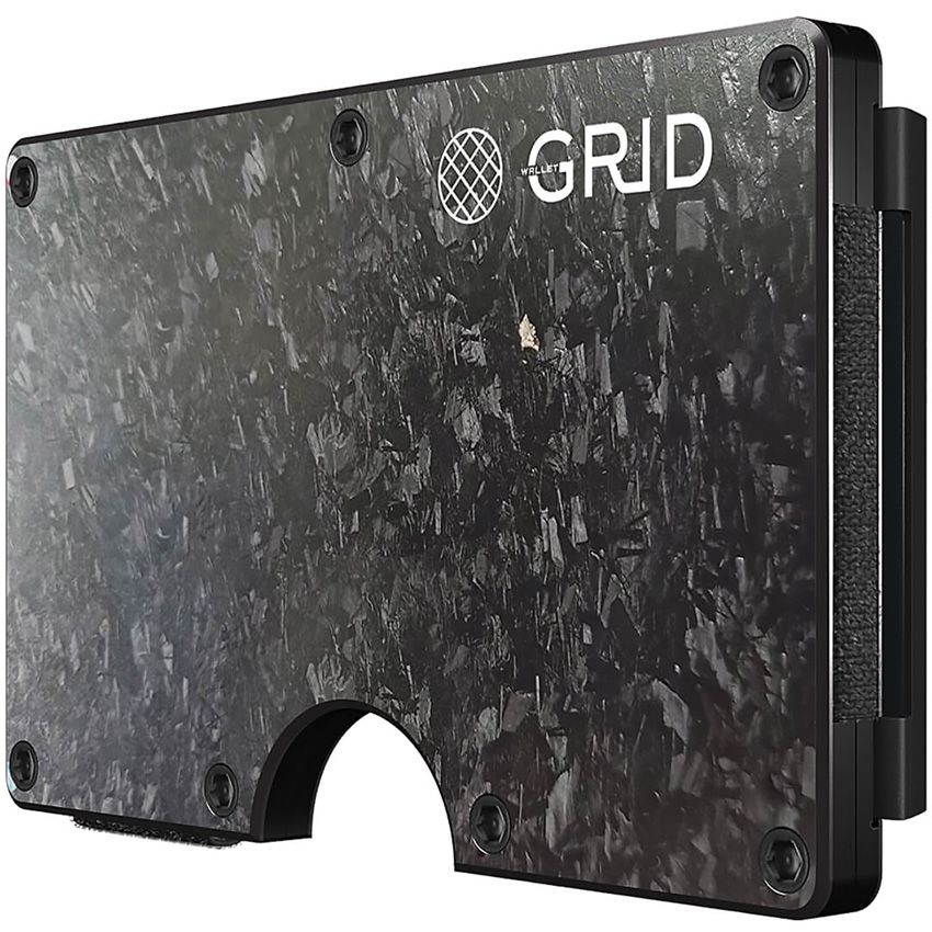 GRID Wallet Outdoor Accessory Forged Carbon Fiber - GRID Wallet (image 3)