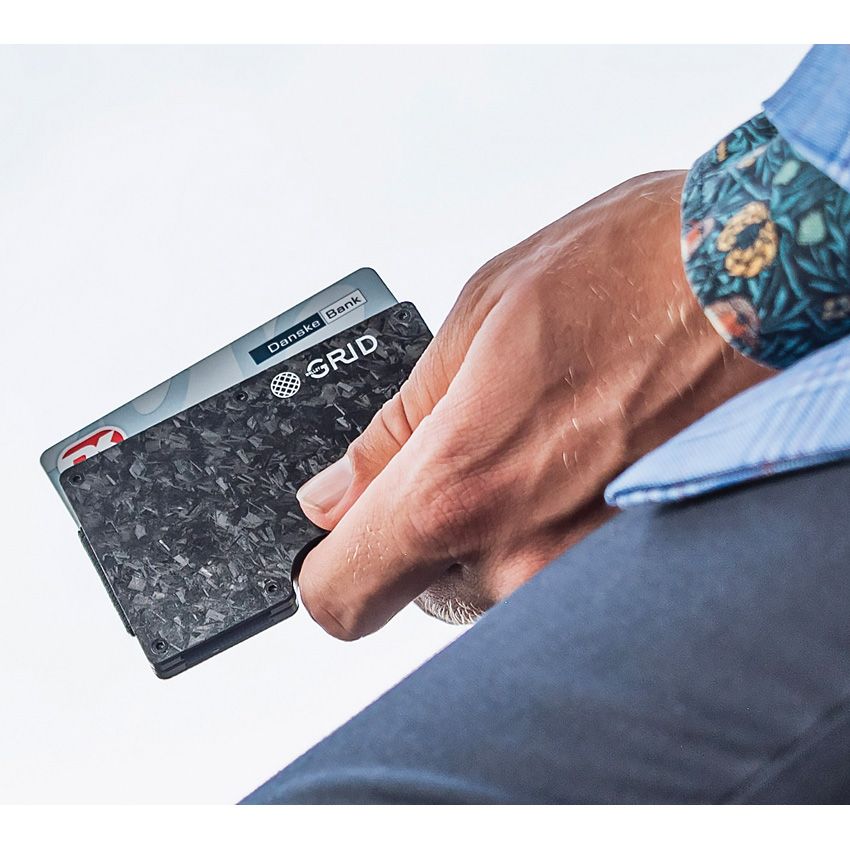 GRID Wallet Outdoor Accessory Forged Carbon Fiber - GRID Wallet (image 5)