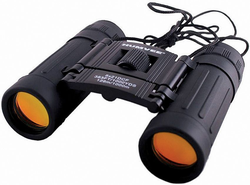 Compact Binoculars - Humvee Black Black - Humvee