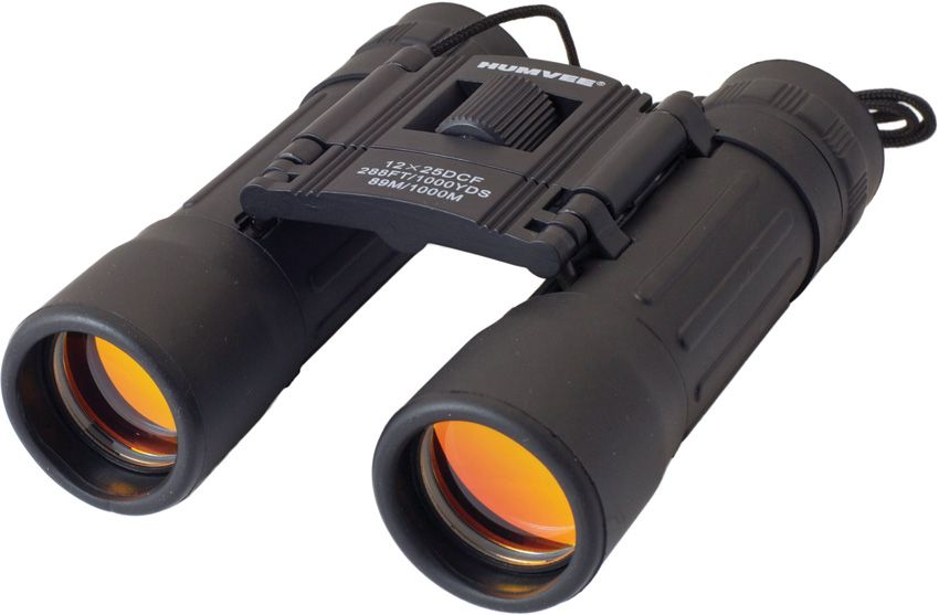 Compact Binoculars - Humvee Black Black - Humvee