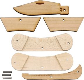 JJ's Knife Kit Outdoor Accessory Natural Wood (Knife - JJ's Knife Kit (image 4)