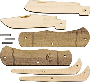 JJ's Knife Kit Outdoor Accessory Natural Wood (Knife (2) - JJ's Knife Kit (image 4)