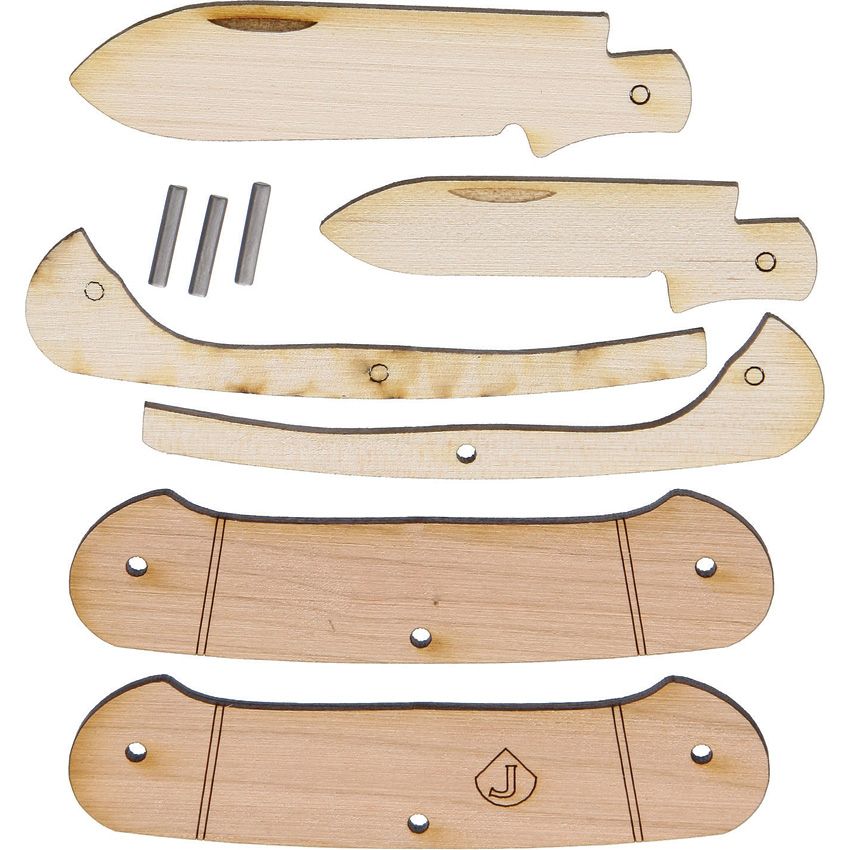 JJ's Knife Kit Outdoor Accessory Natural Wood (Knife (4) - JJ's Knife Kit (image 2)