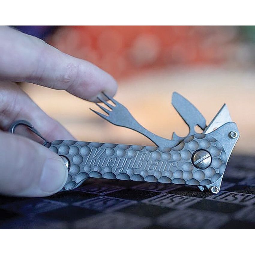 KeyBar Cratered Titanium - KeyBar (image 3)