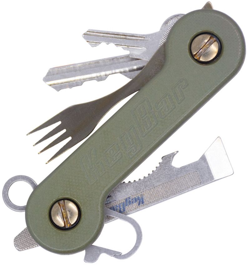 Multi-Function Outdoor Tool - KeyBar Green - KeyBar