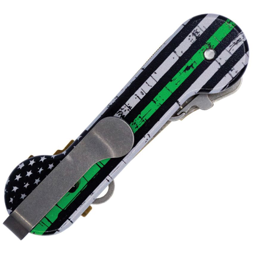 KeyBar Outdoor Accessory Green and Silver - KeyBar (image 2)