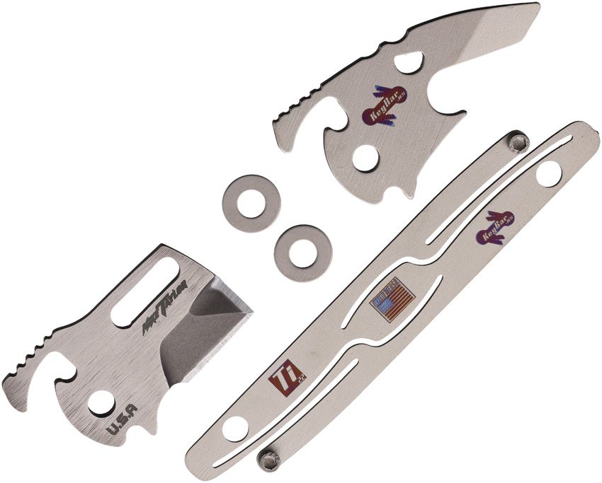 Multi-Function Outdoor Tool - KeyBar Stainless/Satin - KeyBar