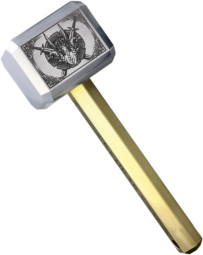 Mallet Wood Carving Set with Storage Box - KeyBar Brass/Silver Brass/Silver - KeyBar