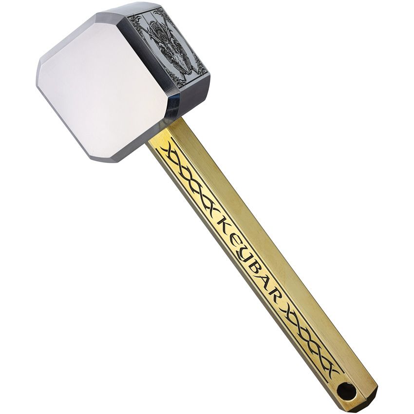 KeyBar Mallet Wood Carving Set with Storage Box Brass/Silver - KeyBar (image 2)