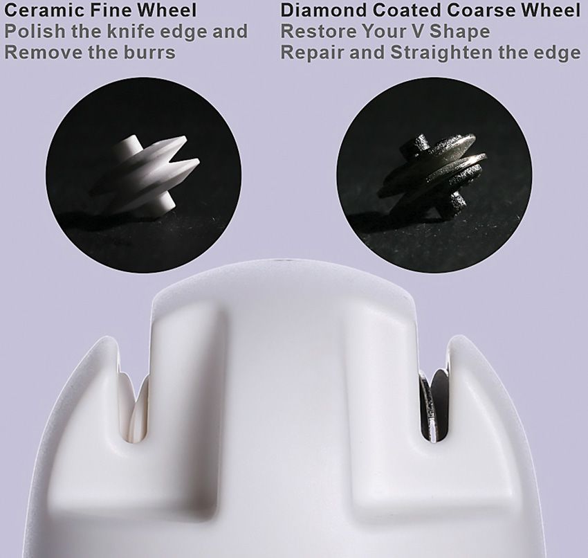 KitchenDAO Knife Sharpener Outdoor White - KitchenDAO (image 3)
