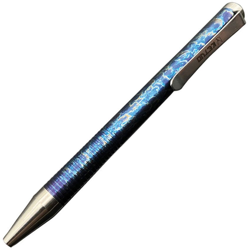 Titanium EDC Pen Strike Anodized - Ketuo Lightning strike anodized Lightning strike anodized - Ketuo
