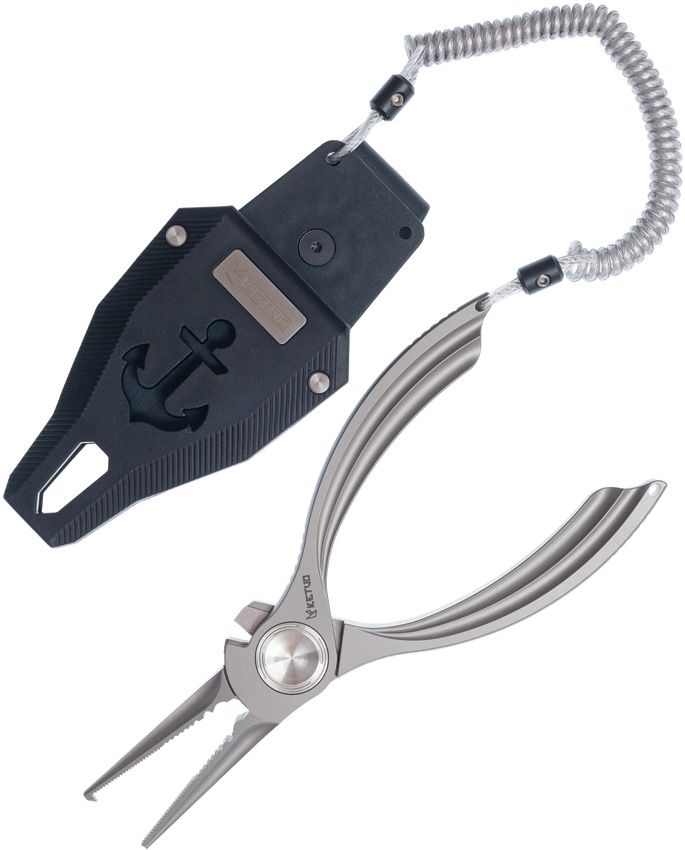 Fishing Multi-Tool Pliers - Ketuo Grey/Satin - Ketuo