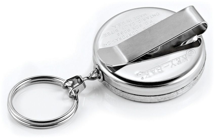 KEY-BAK Portable Retractable Fish Ruler Chrome - KEY-BAK (image 2)