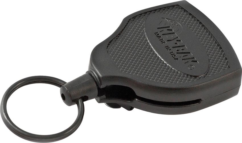 Portable Retractable Fish Ruler - KEY-BAK Black Black - KEY-BAK