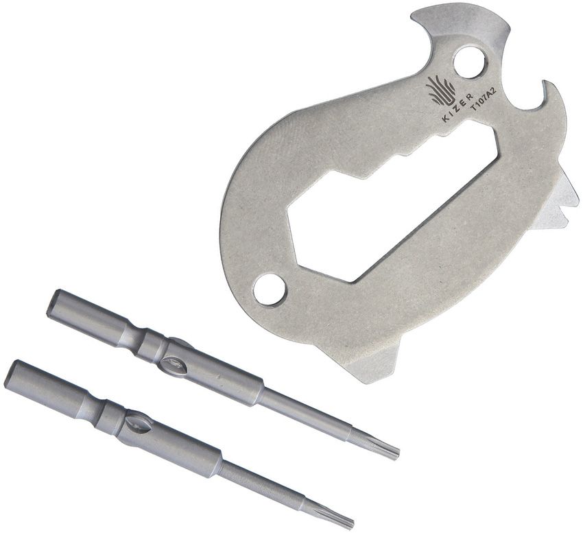 Multi-Function Outdoor Tool - Kizer Cutlery Stonewash - Kizer Cutlery