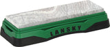 Arkansas Whetstone Knife Sharpener - Lansky Forest green and black Forest green and black - Lansky