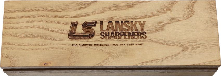 Lansky Arkansas Whetstone Knife Sharpener Natural/Wood - Lansky (image 2)
