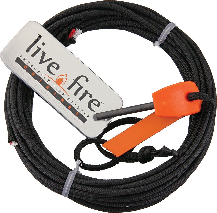 Outdoor Survival Gear - Live Fire Black Black - Live Fire