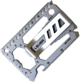 Multi-Function Outdoor Tool - Lever Gear Stainless/Satin - Lever Gear
