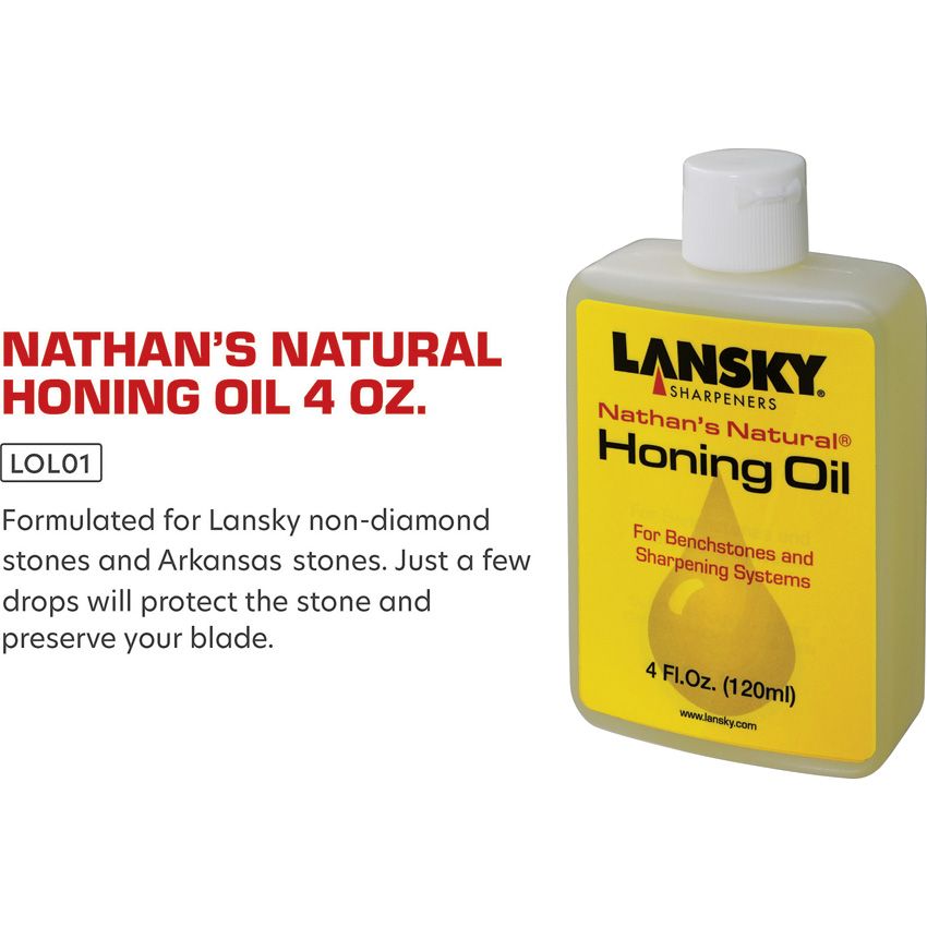 Lansky Arkansas Whetstone Knife Sharpener Clear - Lansky (image 3)