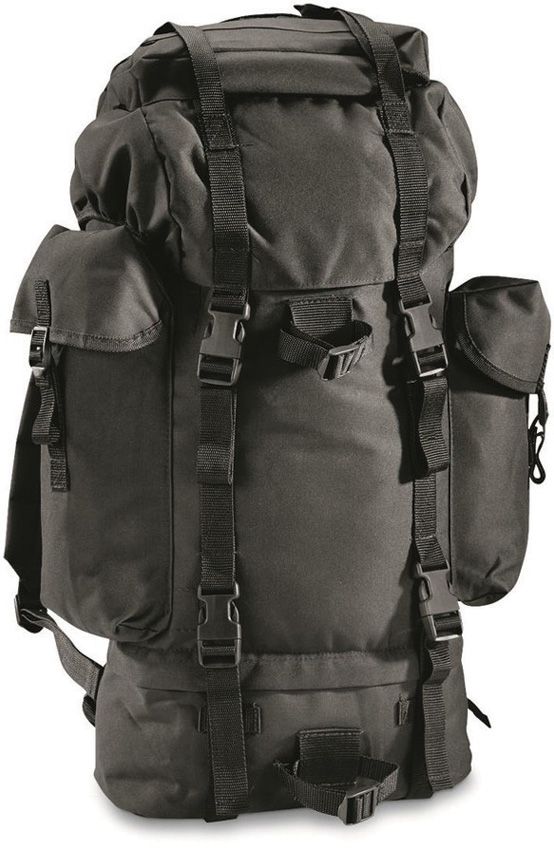 Outdoor Survival Gear - Mil-Tec Black Black - Mil-Tec