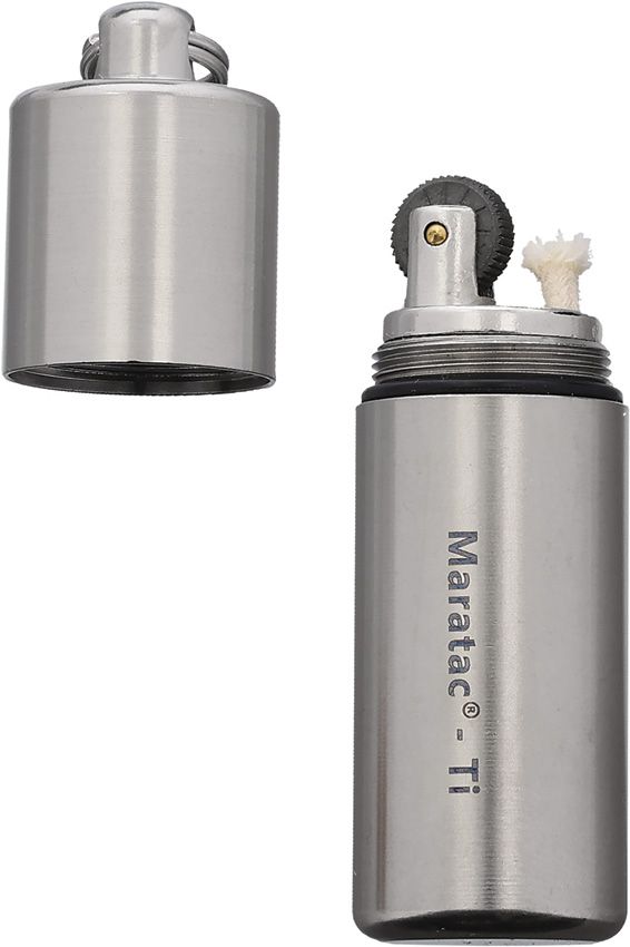 Decorative Lighter - Maratac Titanium Titanium - Maratac
