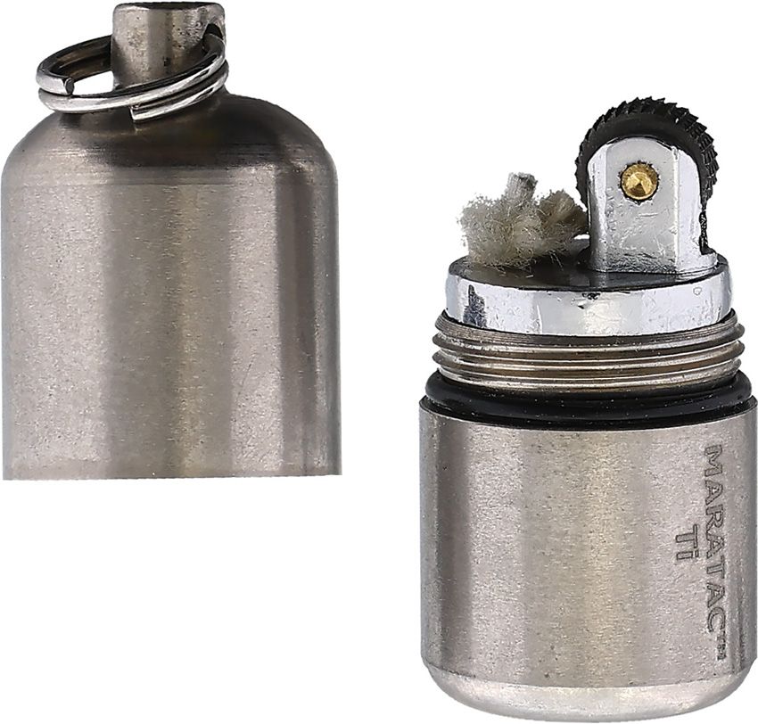 Decorative Lighter - Maratac Titanium Titanium - Maratac