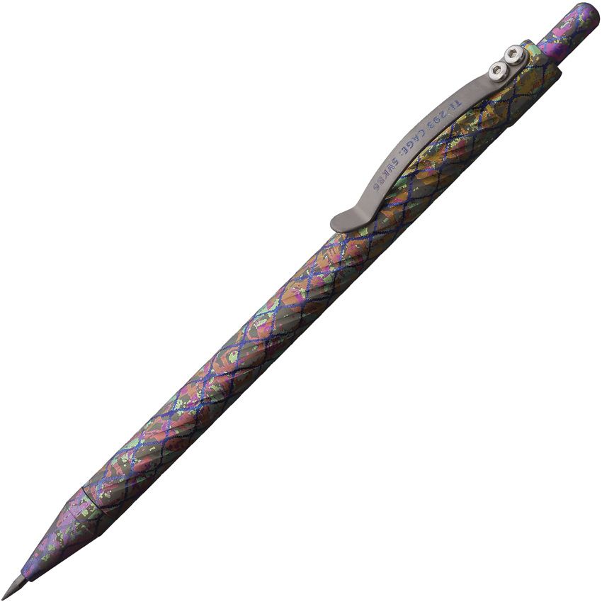 Titanium EDC Pen Titanium - Maratac Chaotic Aurora Chaotic Aurora - Maratac