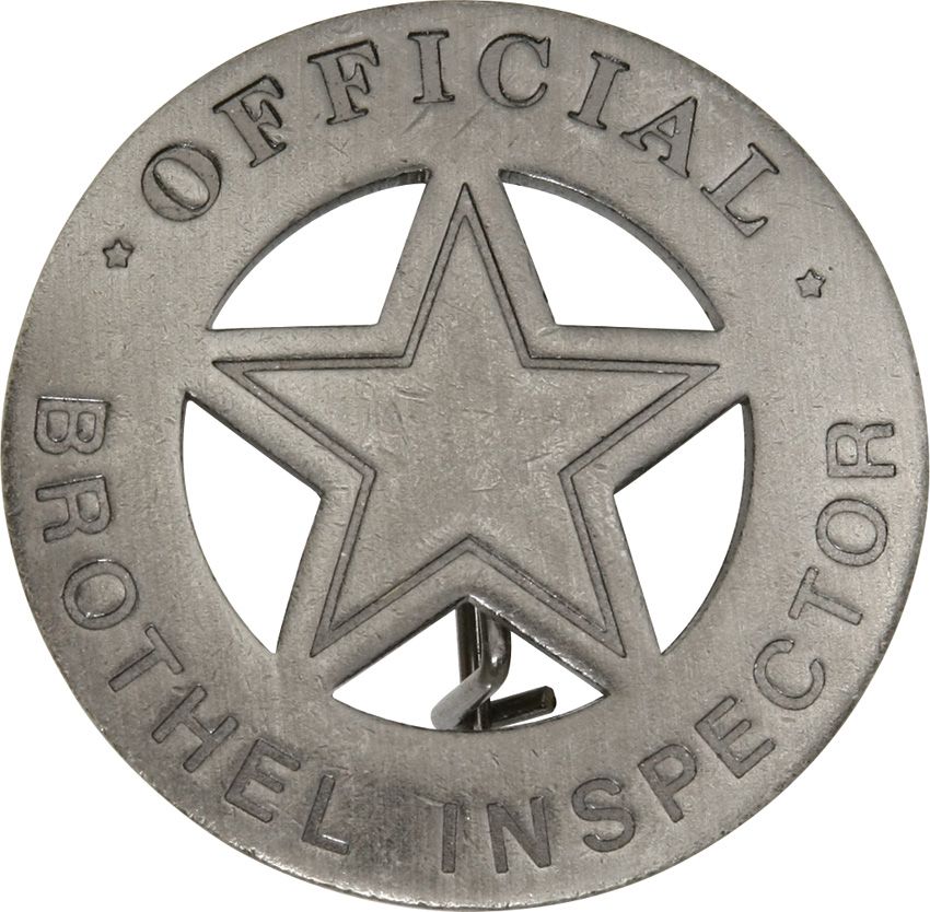 Collector's Item Outdoor - Badges Of The Old West Silver/Brass Silver/Brass - Badges Of The Old West