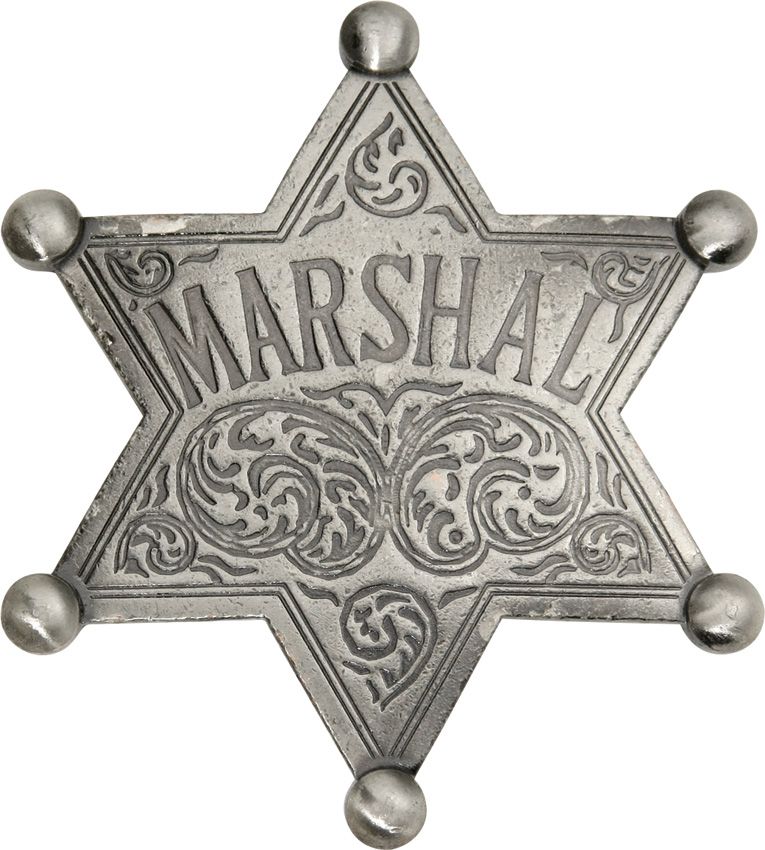Collector's Item Outdoor - Badges Of The Old West Silver and Brass Silver and Brass - Badges Of The Old West