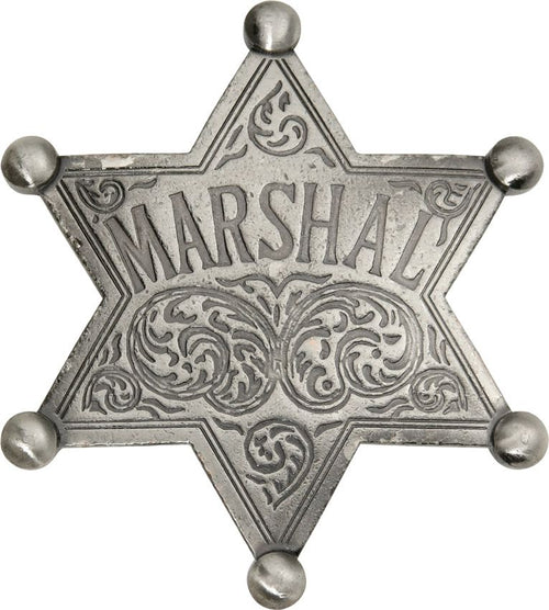 Collector's Item Outdoor - Badges Of The Old West Silver and Brass Silver and Brass - Badges Of The Old West