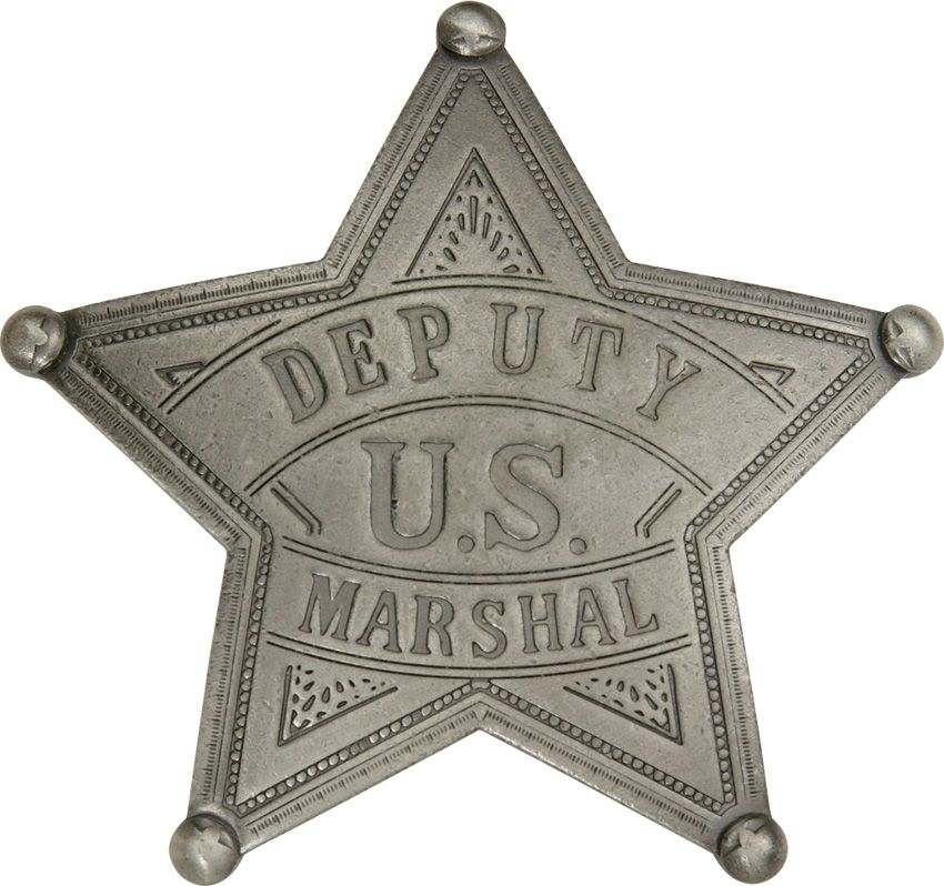 Collector's Item Outdoor - Badges Of The Old West Silver/Brass Silver/Brass - Badges Of The Old West