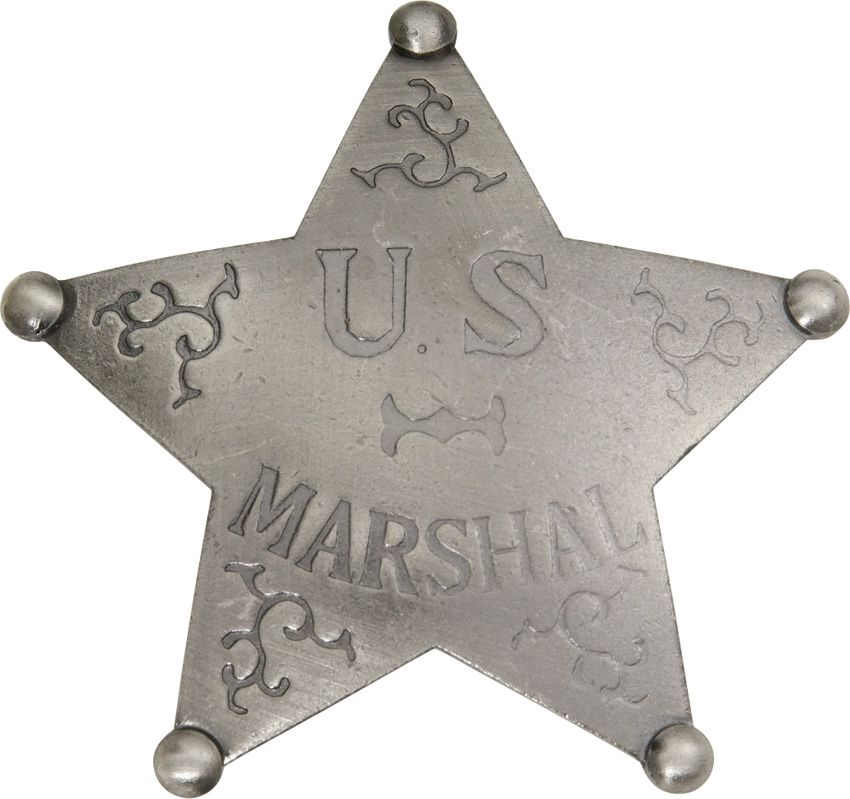 Collector's Item Outdoor - Badges Of The Old West Silver/Brass Silver/Brass - Badges Of The Old West