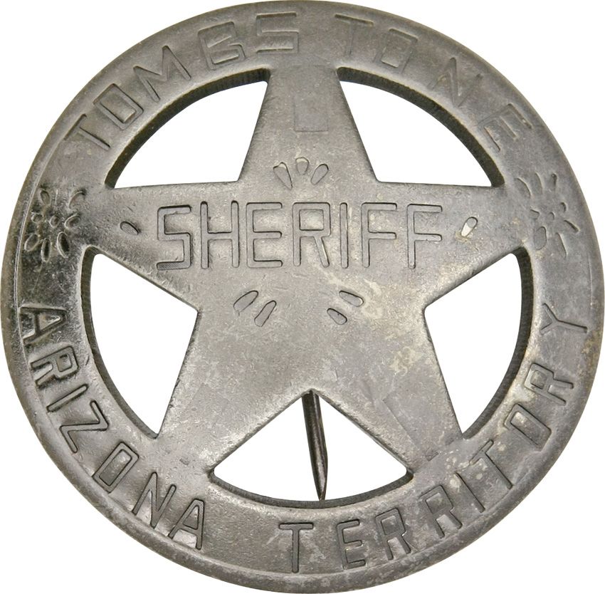 Collector's Item Outdoor - Badges Of The Old West Silver/Brass Silver/Brass - Badges Of The Old West