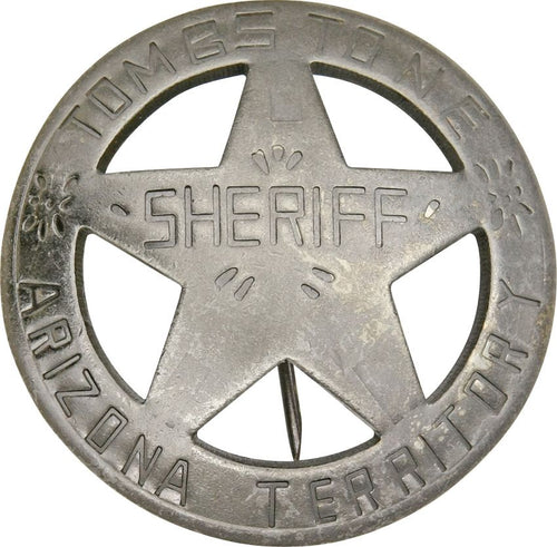 Collector's Item Outdoor - Badges Of The Old West Silver/Brass Silver/Brass - Badges Of The Old West
