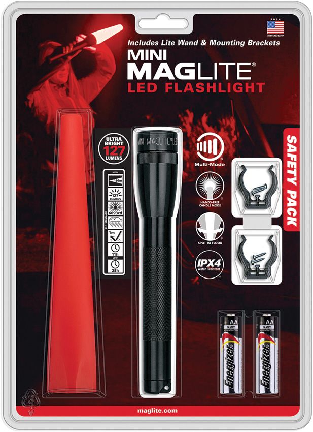LED Torch 127 Lumens - Mag-Lite Black Black - Mag-Lite