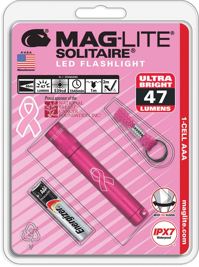 LED Torch 47 Lumens - Mag-Lite Pink Pink - Mag-Lite
