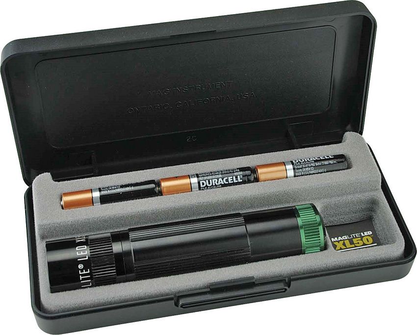 LED Torch 200 Lumens - Mag-Lite Black Black - Mag-Lite
