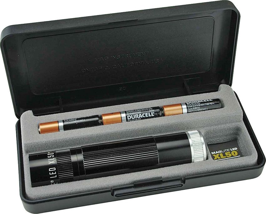 LED Torch 200 Lumens - Mag-Lite Black Black - Mag-Lite