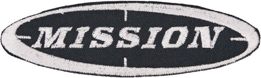 Bastinelli Knives Logo Morale Patch - Mission Black Black - Mission